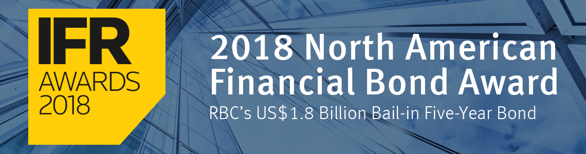 North American Financial Bond Award 2018