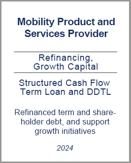 Mobility Product and Services Provider tombstone