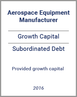 aerospace equipment manufacturer tombstone