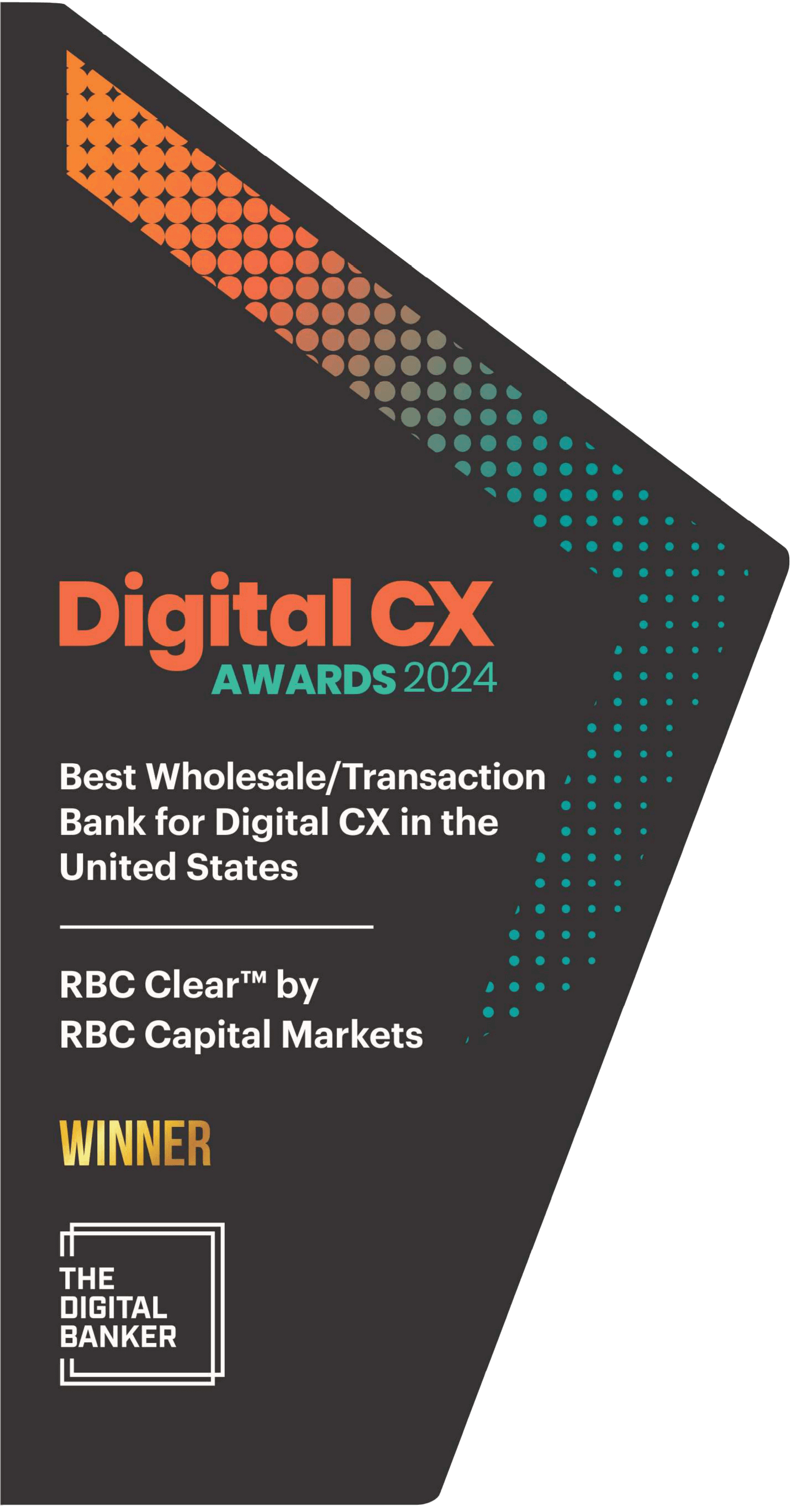 Best Wholesale Transaction Bank for Digital CX in the United States - RBC Clear by RBC Capital Markets