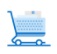 Shopping cart icon image