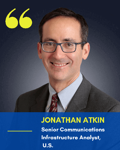 Image of Jonathan Atkin, Senior Communications Infrastructure Analyst, U.S.