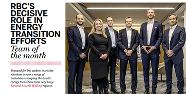 RBC's decisive role in energy transition efforts: Team of the month article cover image