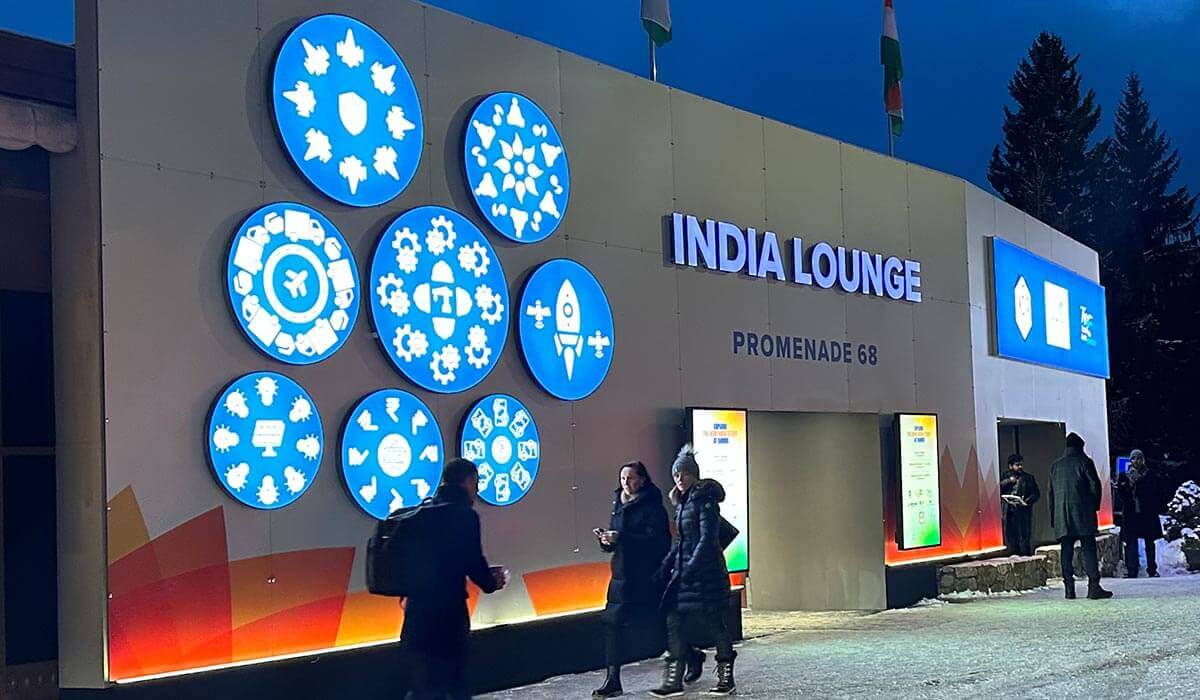 The exterior of the India Lounge