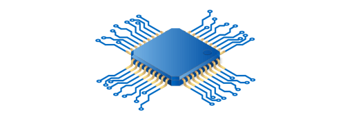 Micro-chip icon