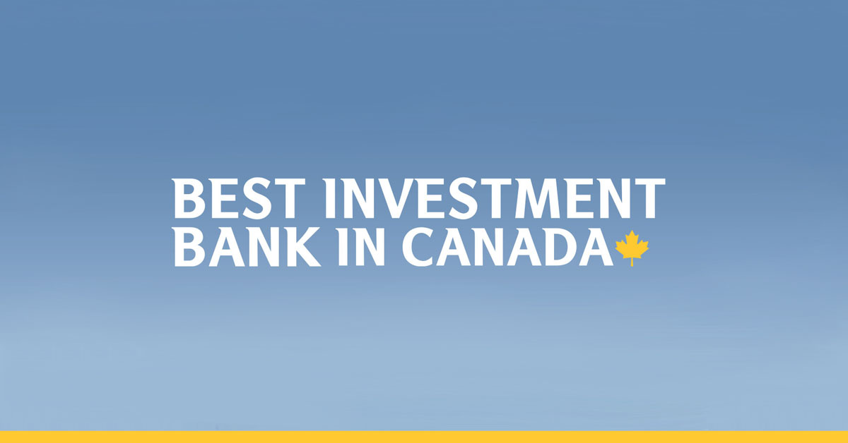 Best Investment Bank in Canada