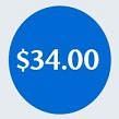 £2.5bn white text within blue circle icon