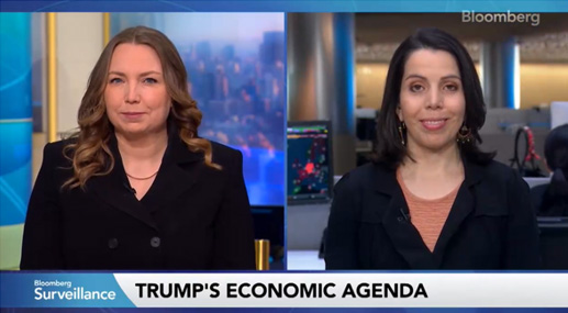Image of Bloomberg TV two women in discussion