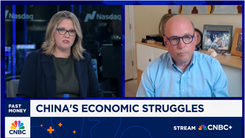 CNBC Fast Money: China’s economic struggles
