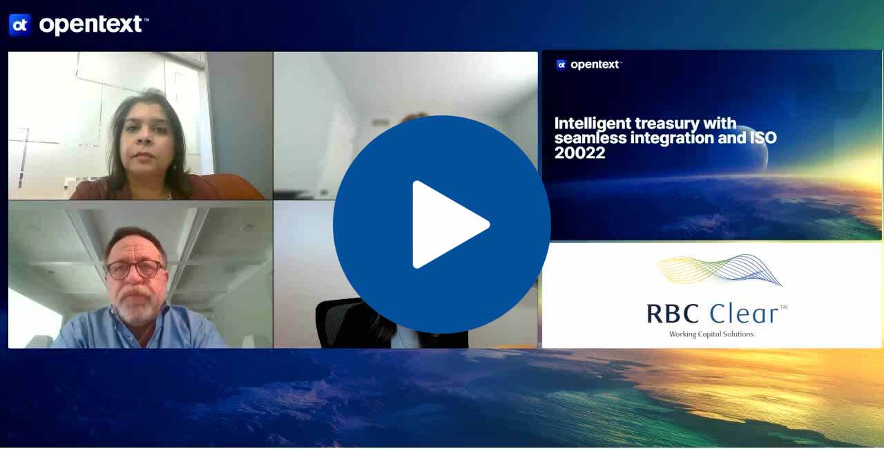 Image of Intelligent treasury with seamless integration and ISO 20022 video