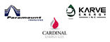 Image of Paramount, Karve and Cardinal logos